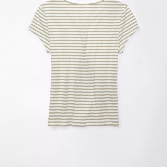 American Eagle “hey baby” ribbed t-shirt - Picture 5 of 5